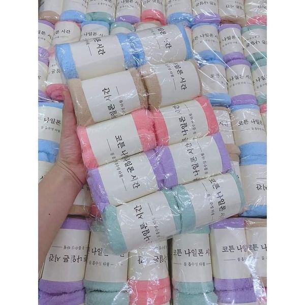 SÉT 10 KHĂN MẶT XUẤT HÀN