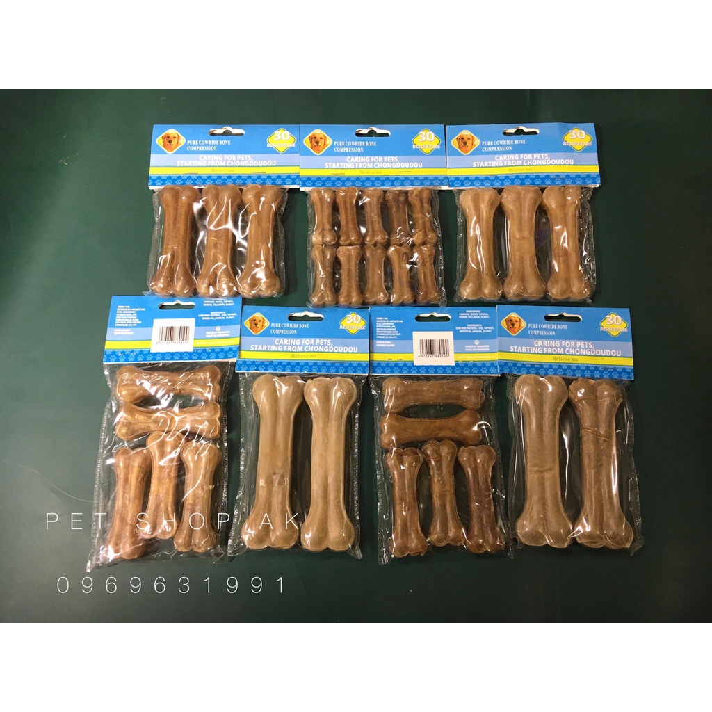 Xương da bò cho chó gặm 1 chiếc