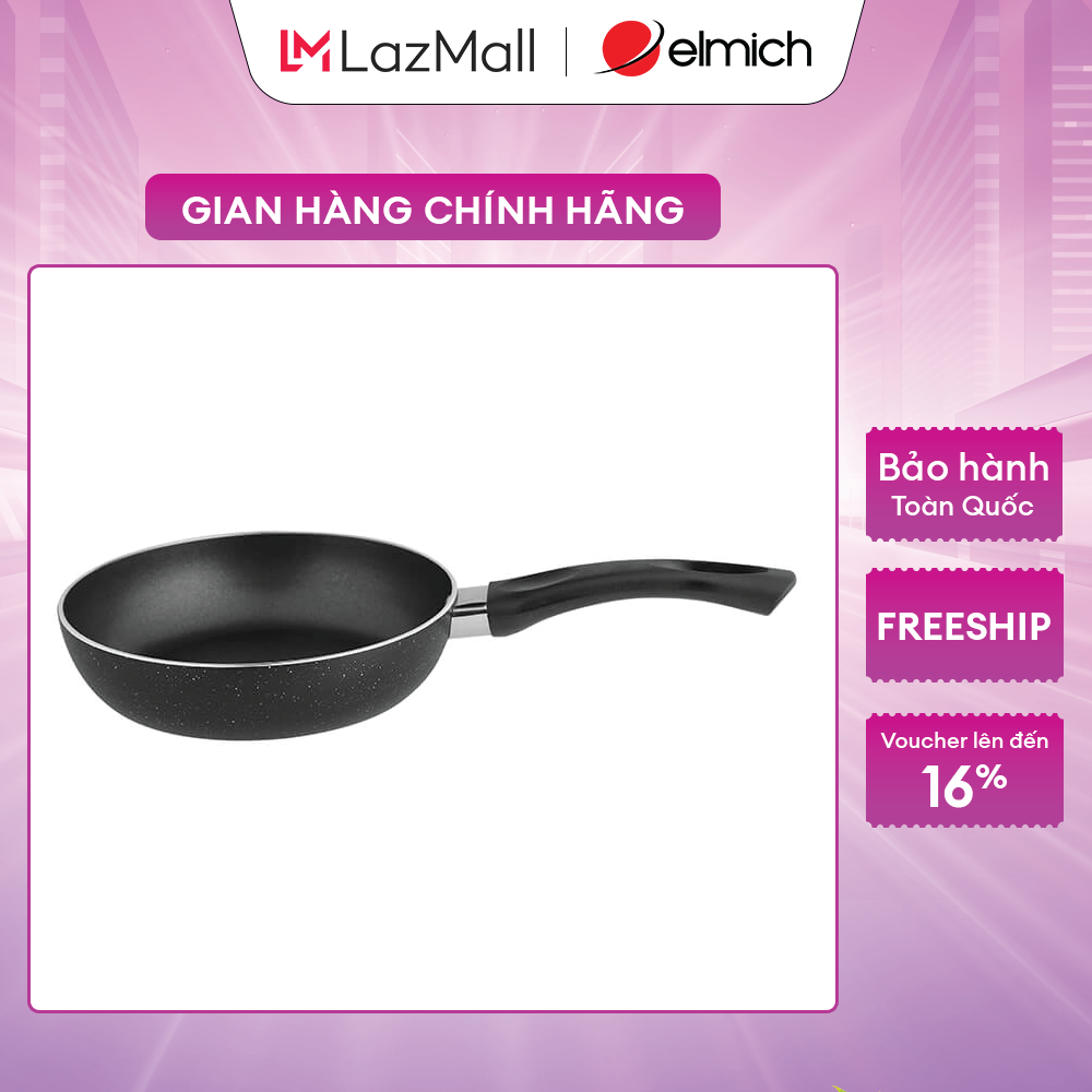 Chảo chống dính đáy từ cao cấp Elmich 4703OL size 20cm