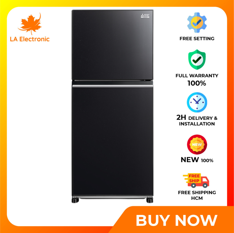 Trả Góp 0% - Tủ Lạnh Mitsubishi Electric Inverter 344 lít MR-FX43EN-GBK-V - Miễn phí vận chuyển HCM