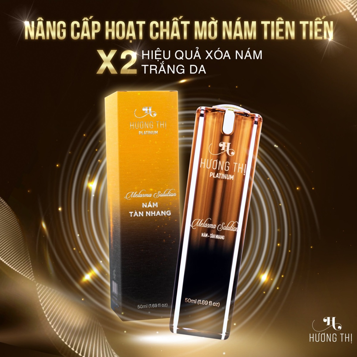 Kem nám àn nhang cao cấp Hương Thị Platinum 50ml - Hương Thị Cosmetics