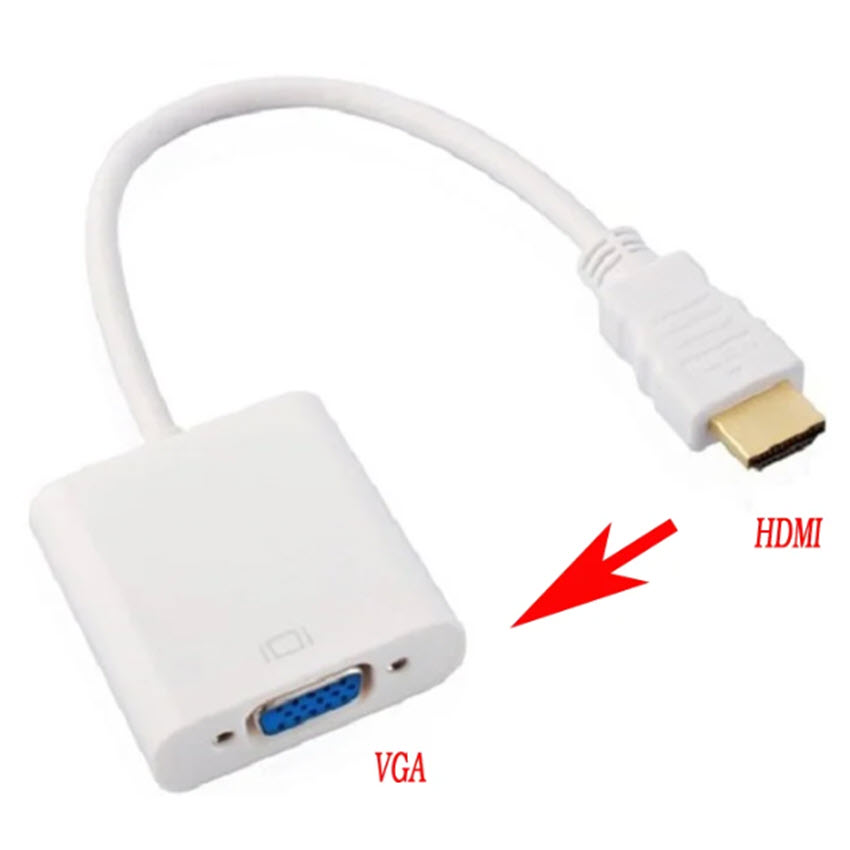 Cáp chuyển đổi HDMI to VGA chất lượng cao