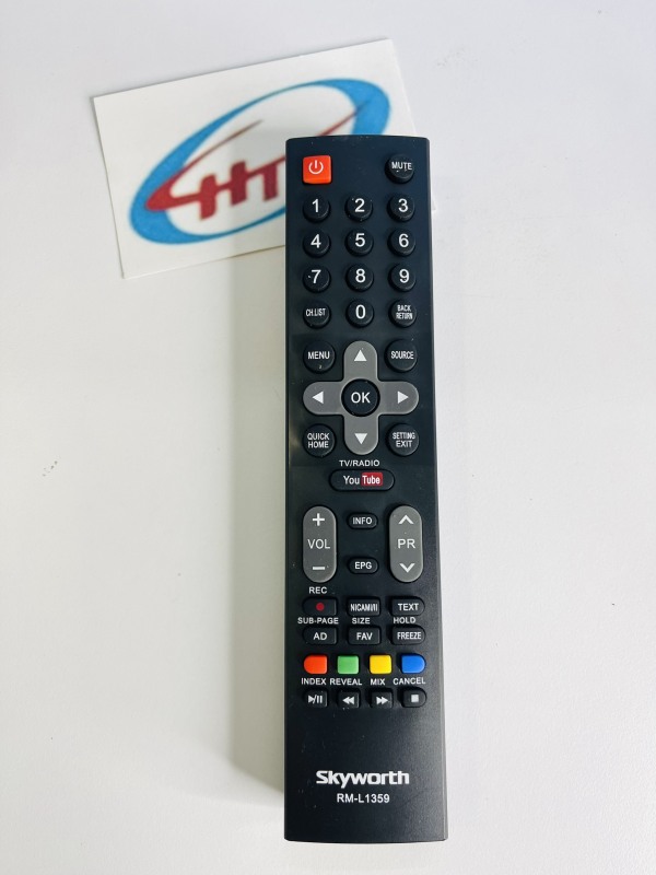 Bảng giá Remote Tivi Skyworth RM-L1359 (Có thẻ lựa chọn mua hàng ở mục Variation chỉ mua Pin, COMBO Remote kèm pin) - SP001122