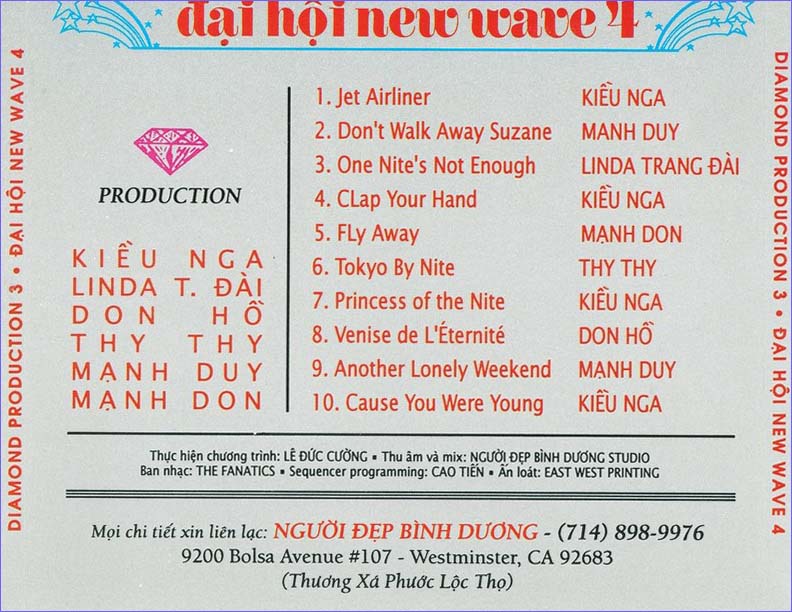 Bộ 08CD đại hội ca nhạc New Wave