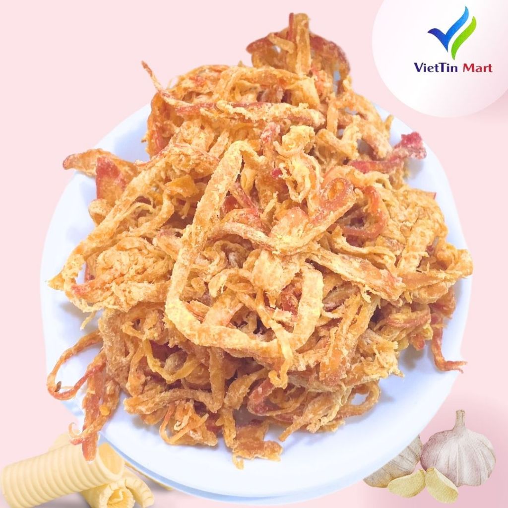 300G Mực Bơ Tỏi Thơm Ngon | Viettin Mart