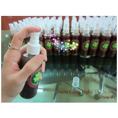 Cốt gừng nghệ hạ thổ Nghệ An phun sương 100ml