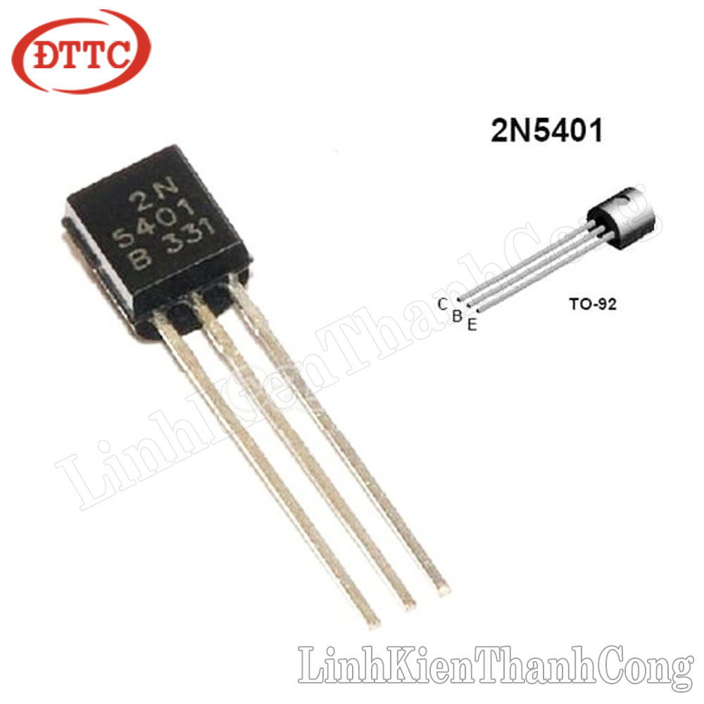 Bộ 2 Chiếc 2N5401 TRANSISTOR PNP 600mA 150V TO92