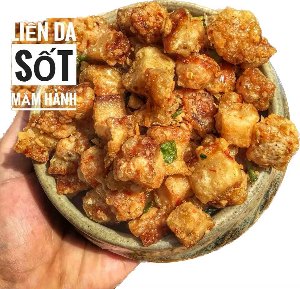 Tóp mỡ sấy cháy tỏi 100g / 250g / 500g