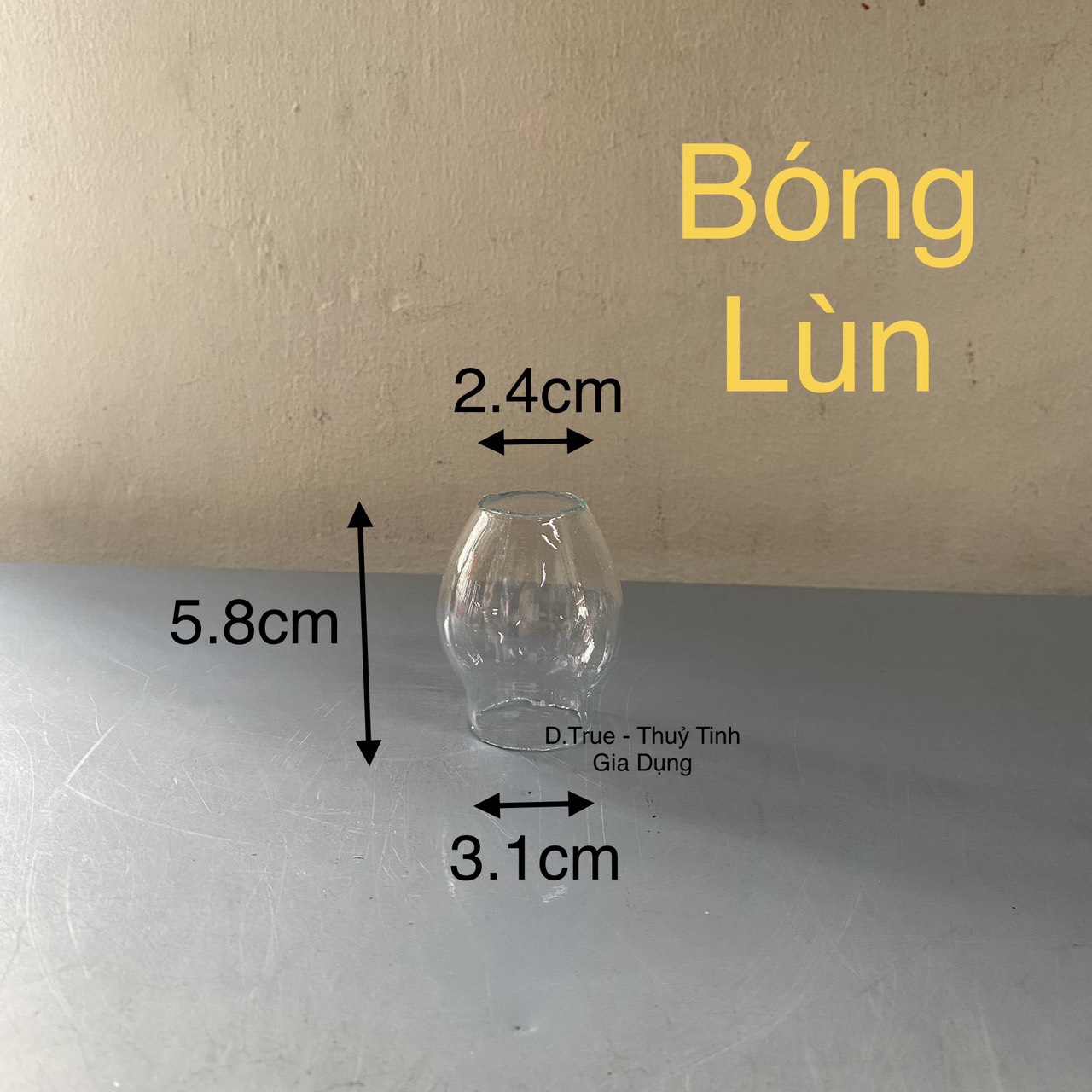 Bóng Đèn Dầu Lùn Thủy Tinh Cổ Diển (Chọn Theo Phân Loại)
