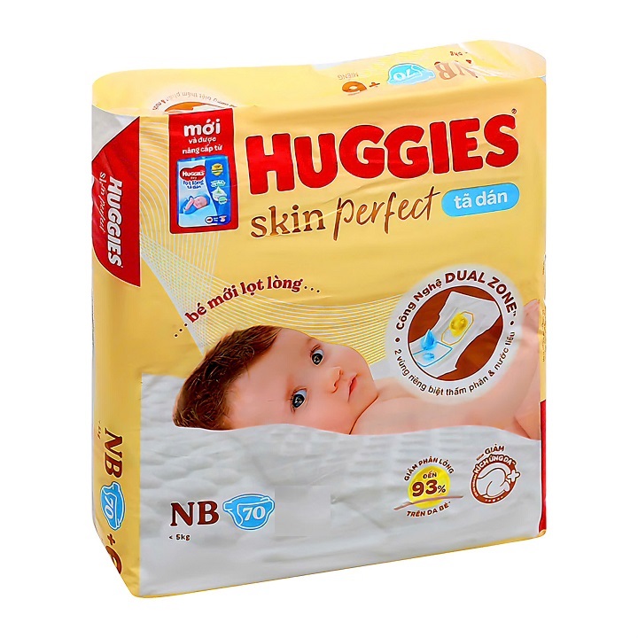 Bỉm/Tã Dán Huggies NB70. S54, NB108