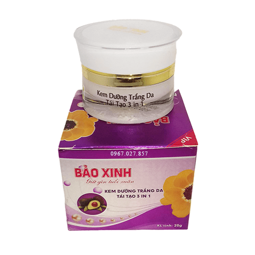 [HCM]Kem Bảo Xinh dưỡng trắng datái tạo 3in1 (20g)