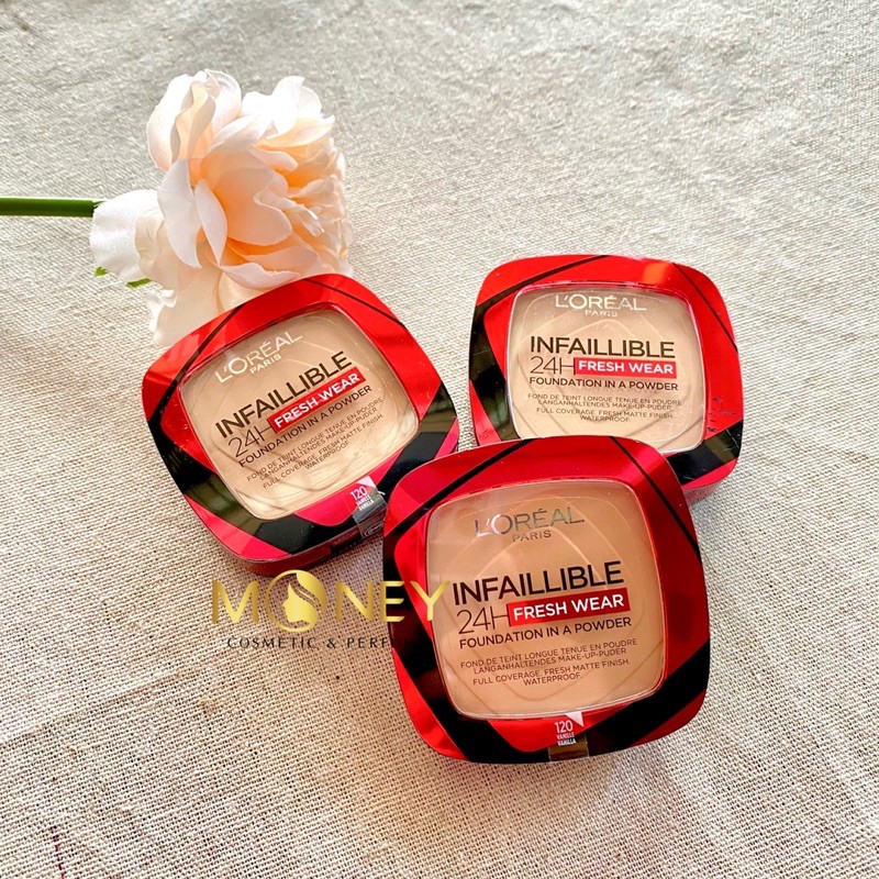Phấn Phủ Nền Nén  24H Fresh Wear Powder Foundation
