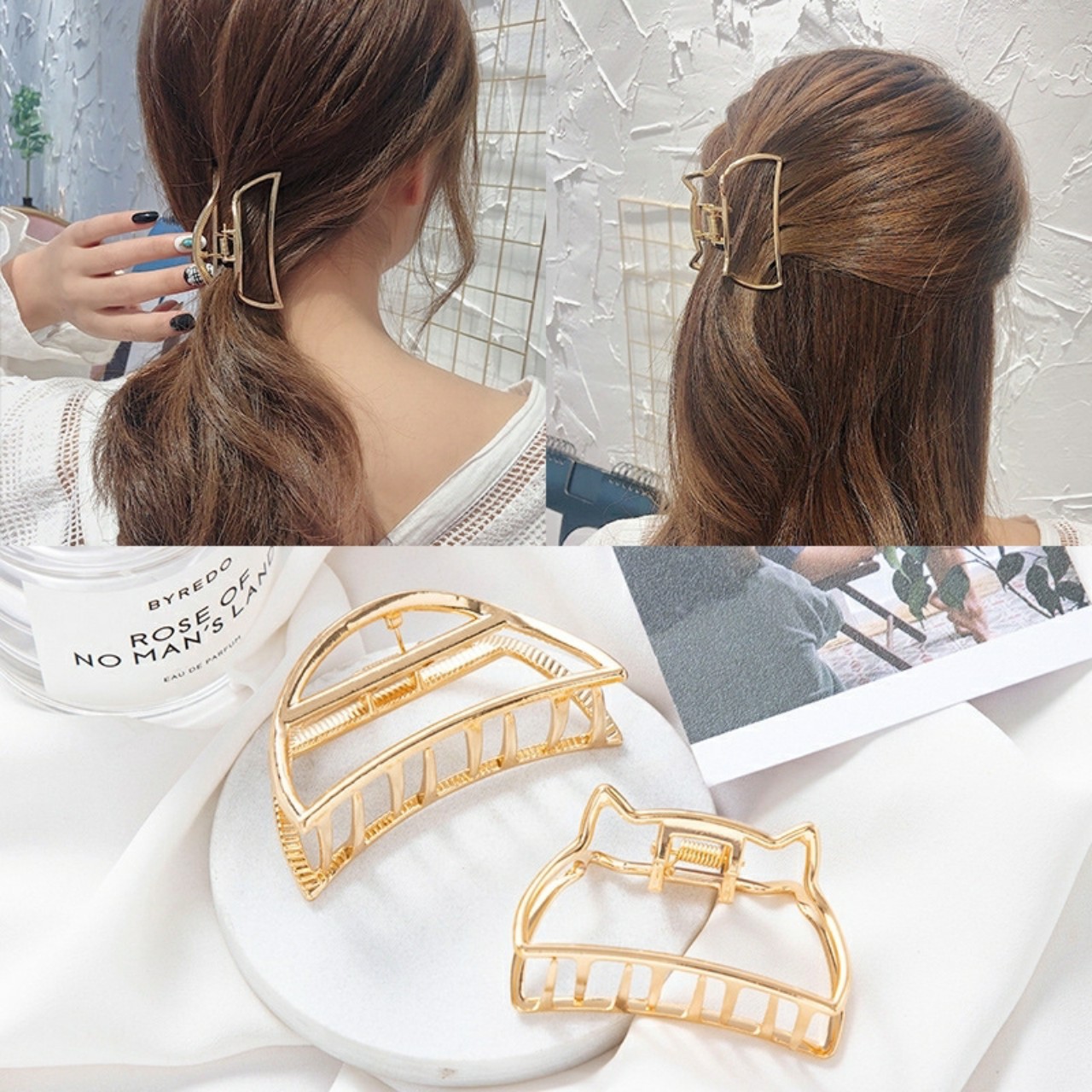 Kẹp Gấp Tóc Hàn Quốc Thanh Lịch III
