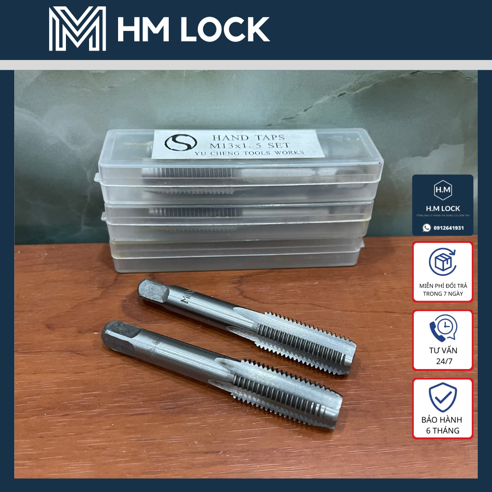 Bộ 2 mũi taro tạo ren đủ size lựa chọn - hàng công ty chất lượng - hm lock