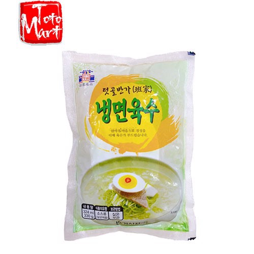 Nước dùng mì lạnh Hàn Quốc