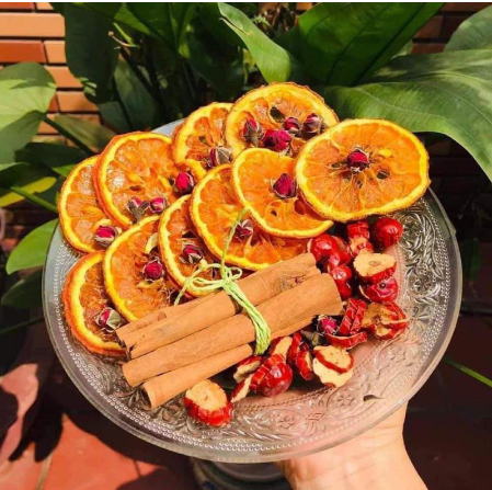 Combo 20 gói trà cam quế nụ hồng, cam quế táo đỏ detox đẹp da_trà thảo mộc vi vi