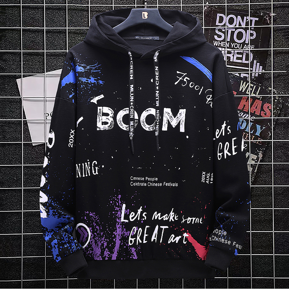 Áo Hoodies Nam Nữ In Chữ "BOOM" Họa Tiết Trẻ Trung Thời Trang Mùa Đông Hot Trend Năm 2024 FORHIMCS2 AO TOP NAM 90000192