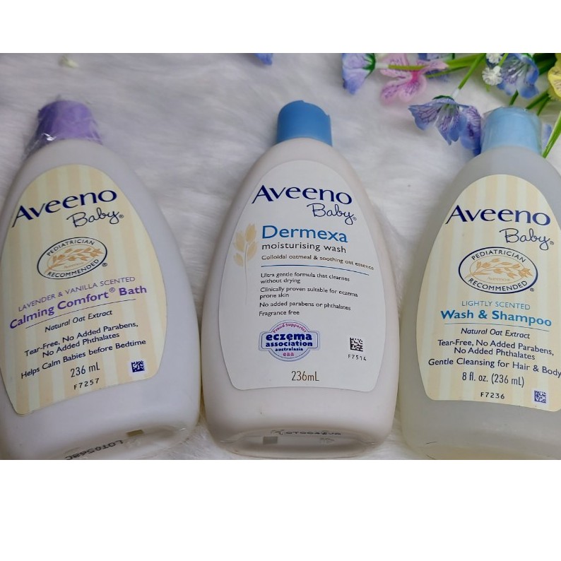 Sữa tắm cho bé Aveeno Baby Dermexa 236ml