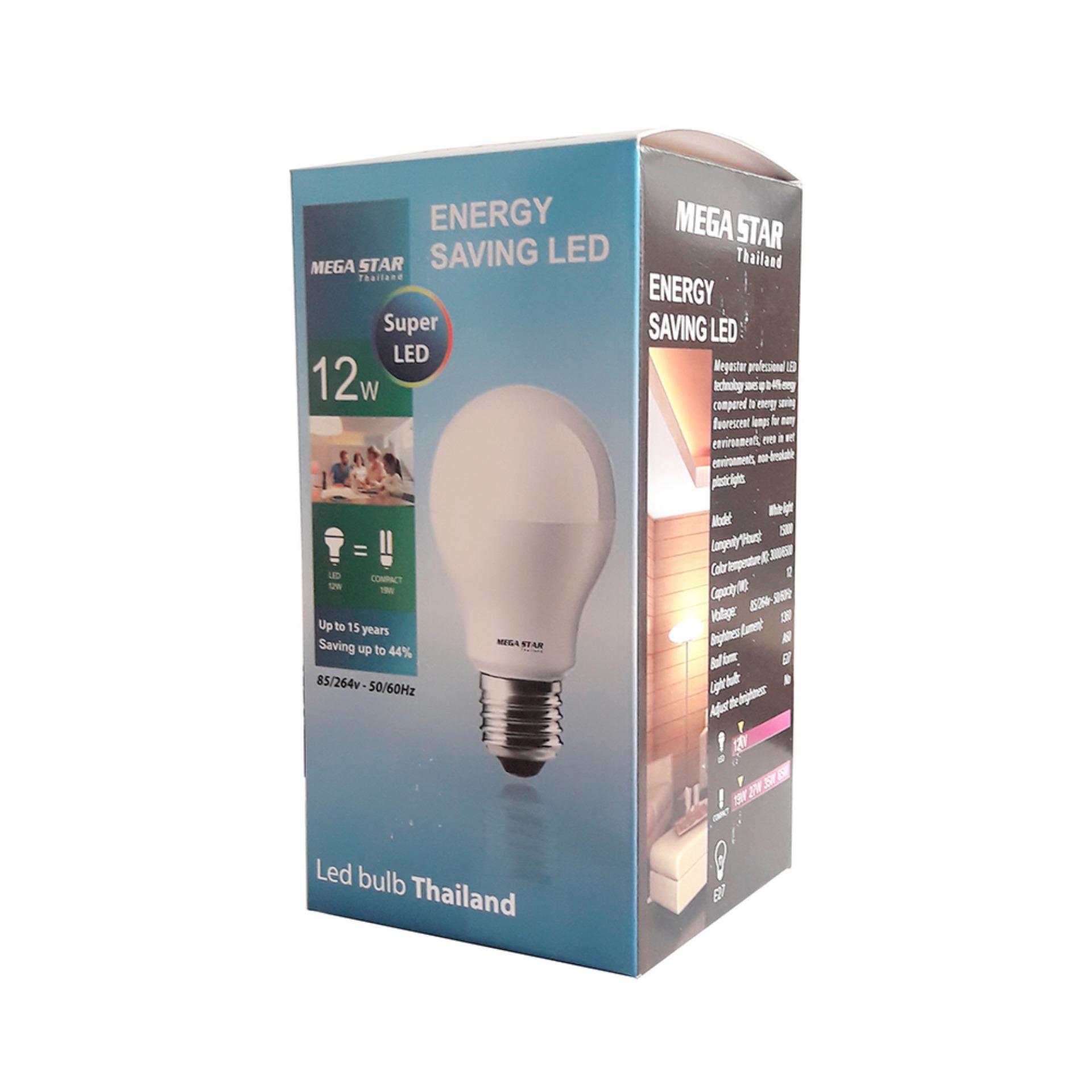 Bóng đèn Megastar LEDBulb 12W E27 6500k (Ánh sáng trắng)