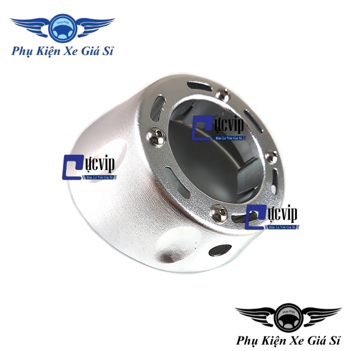 [HCM]Chụp Đích Pô Nhôm CNC Vario/Click 2015 - 2017 MS1375 Bạc