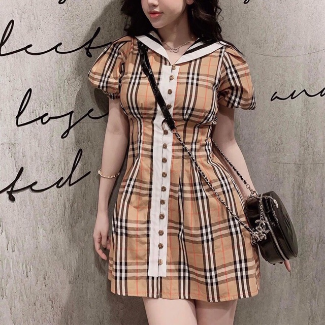 [HCM]Đầm Thuỷ Thủ Bigsize 55=>80KG Tuy Chiều Cao