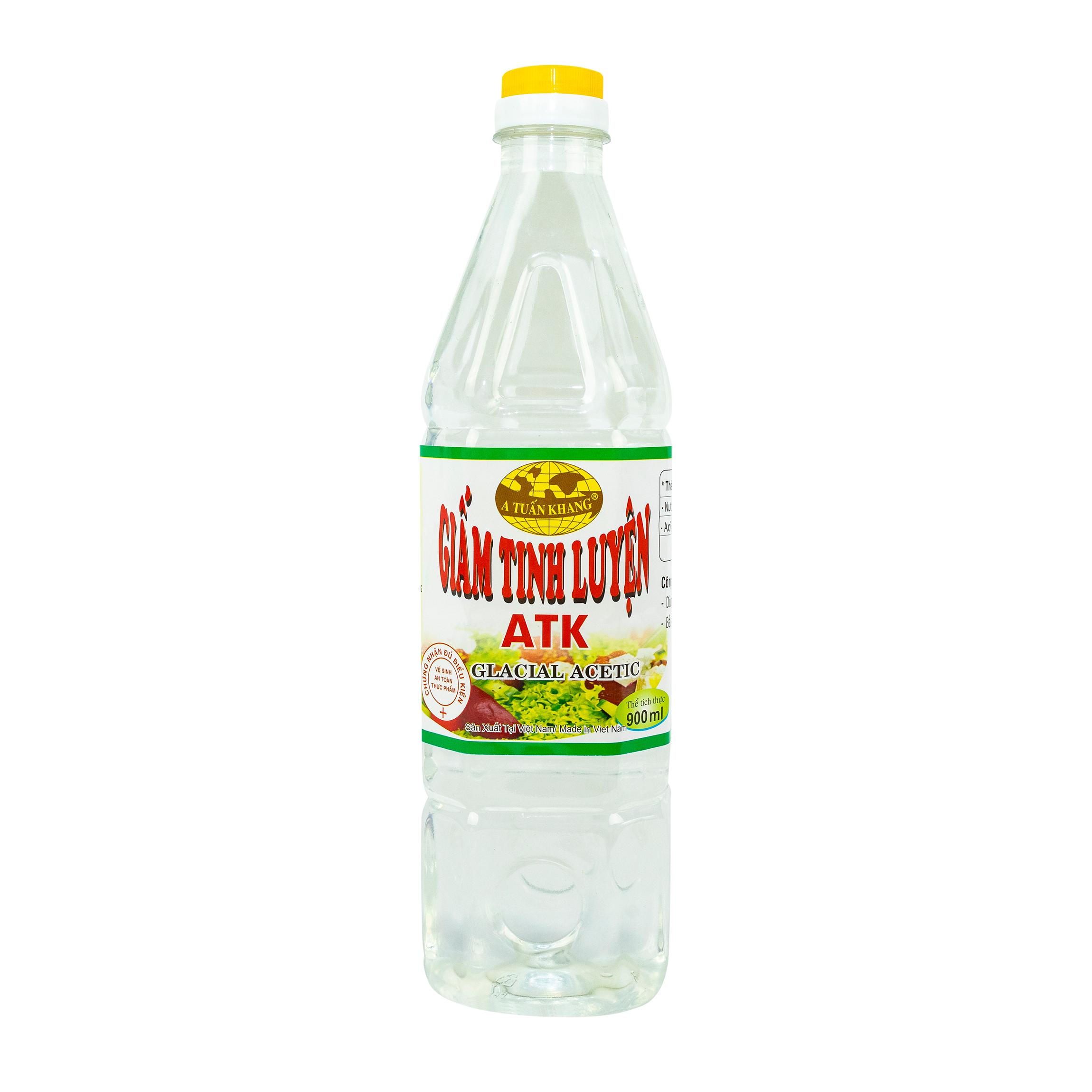 Giấm tinh luyện A Tuấn Khang 900ml