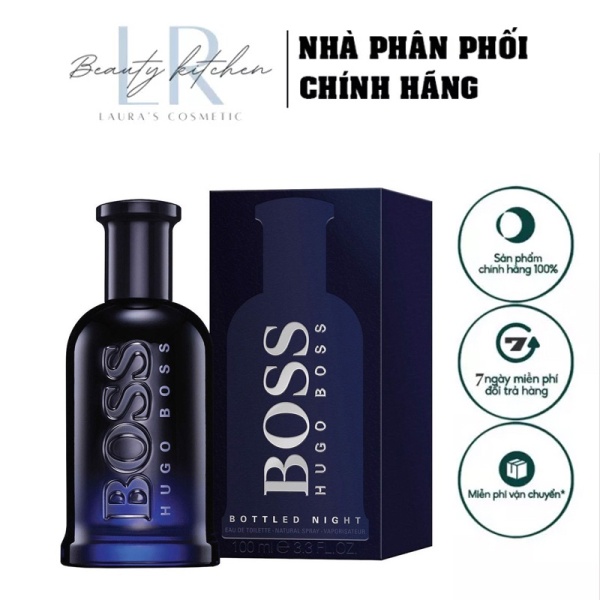 Nước Hoa Hugo Boss Bottled Oud Cologne 100ml Dạng Xịt Hương Thơm Nam Tính, Mạnh Mẽ Lưu Hương Đến 12H