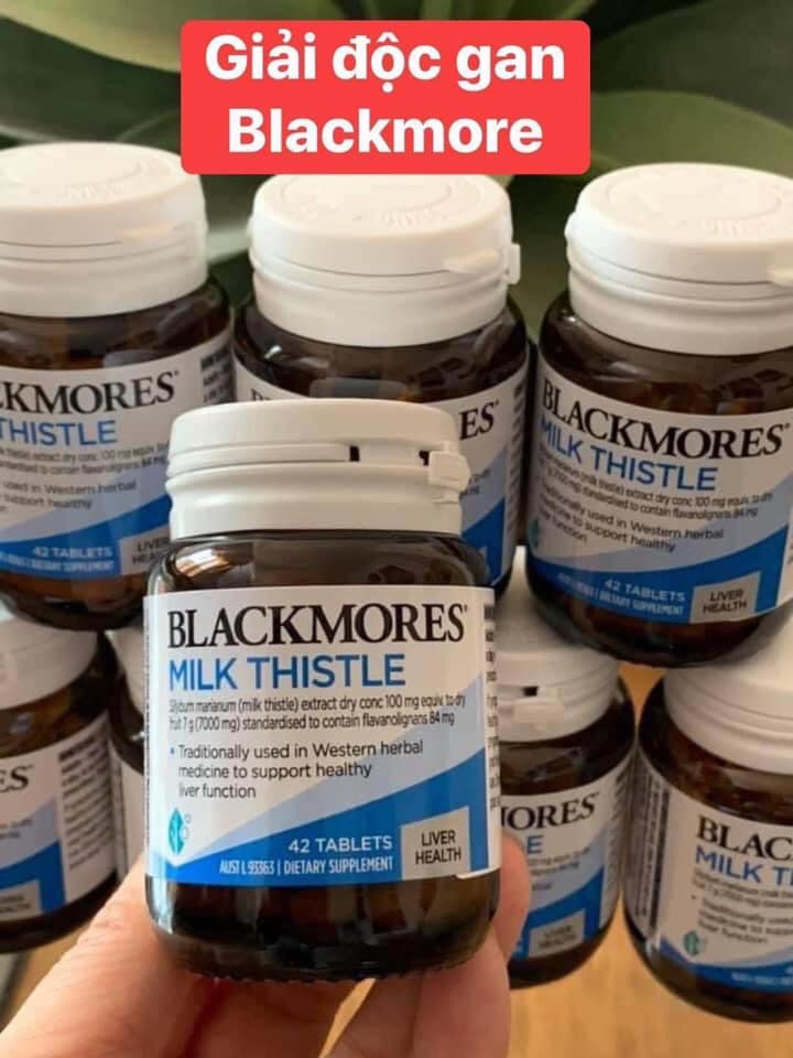 Gan Blackmores Milk Thistle 42 viên