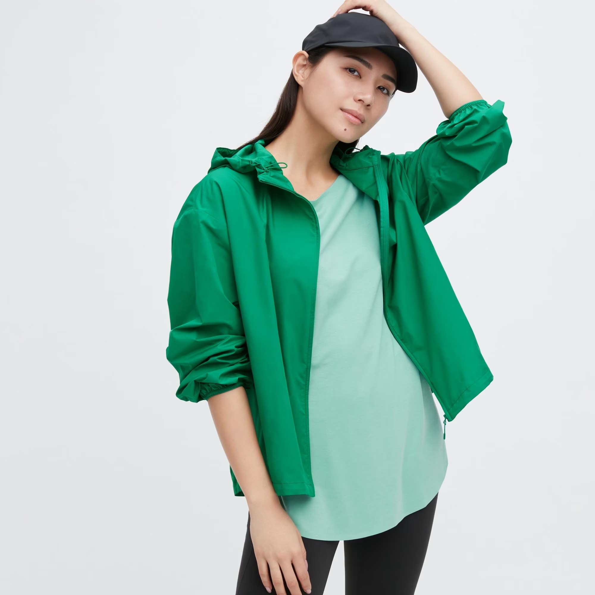 Áo khoác gió chống nắng uv chống nước siêu nhẹ bỏ túi nữ - tag nhật