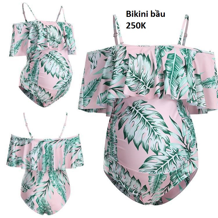 Đồ bơi bầu, bikini bầu bi02