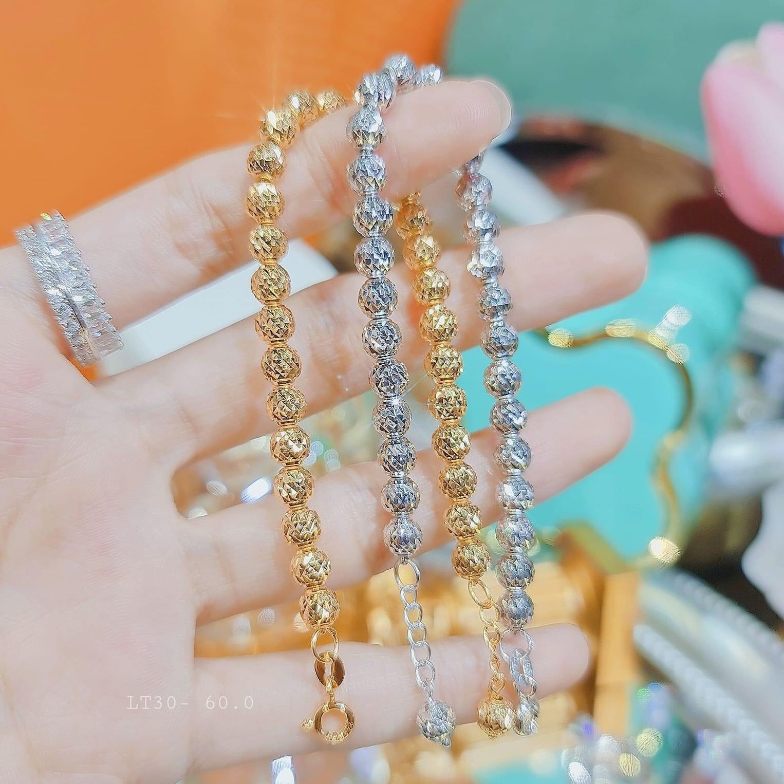 Beautiful women bracelets pearl bracelets lovely women bangle crystal cuff bracelet high grade diamond bracelets 24k gold bangle wedding jewelry fashion white gold plated sterling silver bracelet jewelry Gado v65037-not black promise