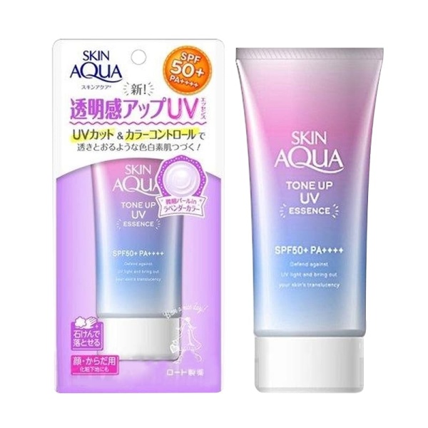 Kem chống nắng kiềm dầu nâng tông Sunplay Skin Aqua Tone Up UV Milk 50g cao cấp