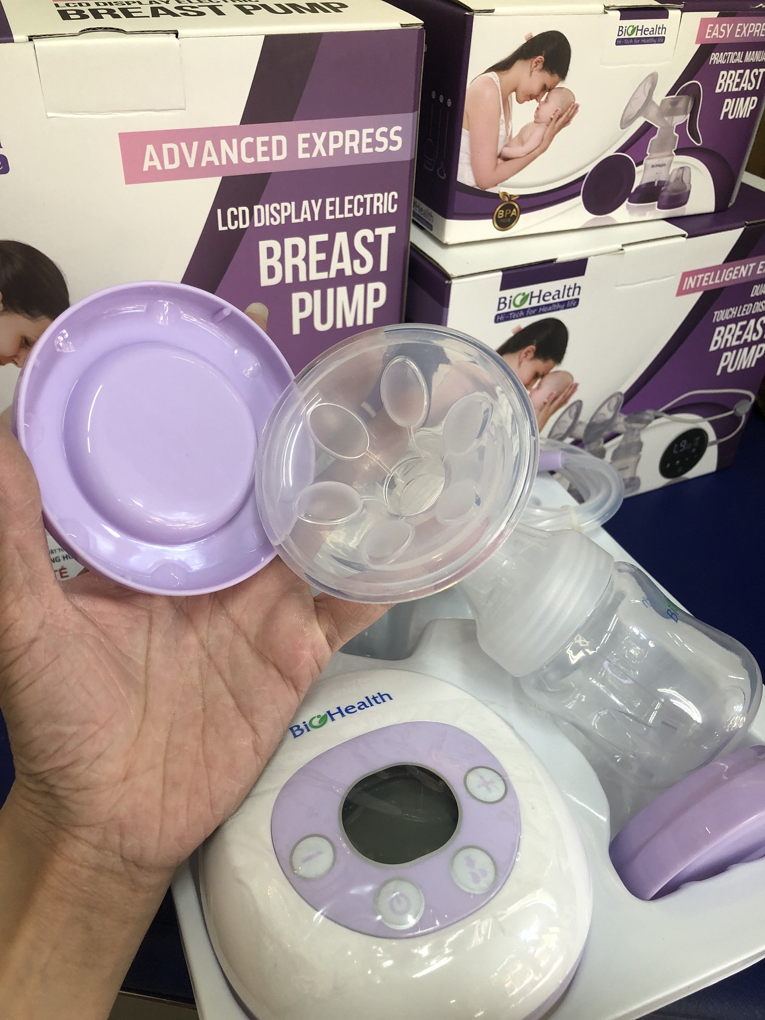 MÁY HÚT SỮA ĐIỆN ĐƠN THÔNG MINH BIOHEALTH AE BASIC BẢO HÀNH 2 NĂM