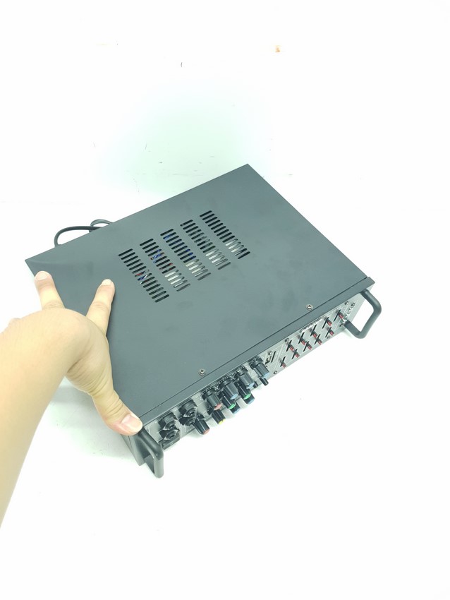 Amply WXF BT-9999 12V/220V - Audio Blutooth (Đen)