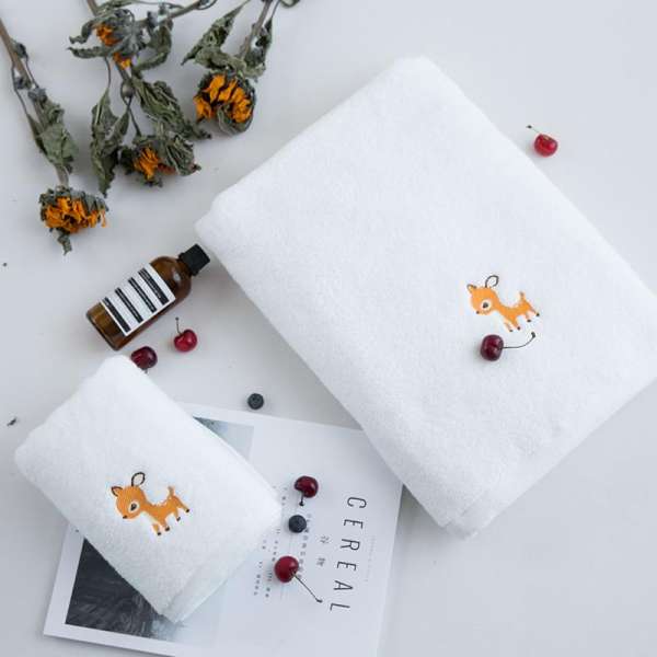 Hàng Xuất Khẩu Nhật Bản Cao Cấp 100% Cotton Khăn Tắm Thêu Hoa Ai Cập Cotton Chất Lượng Cao Hình Vuông Khăn Mặt Dày 100% Cotton Khăn Mặt