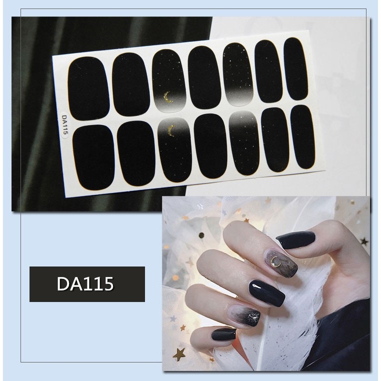 Set 14 Nhãn Dán Móng, Sticker Dán Móng Nghệ Thuật mẫu mới 💖💖💖