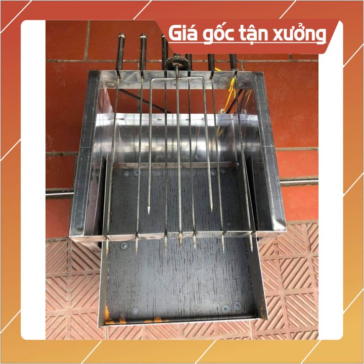 Bếp Nướng Thịt 7 Xiên-(tặng 6 xiên đơn và 1 xiên trãng 3)