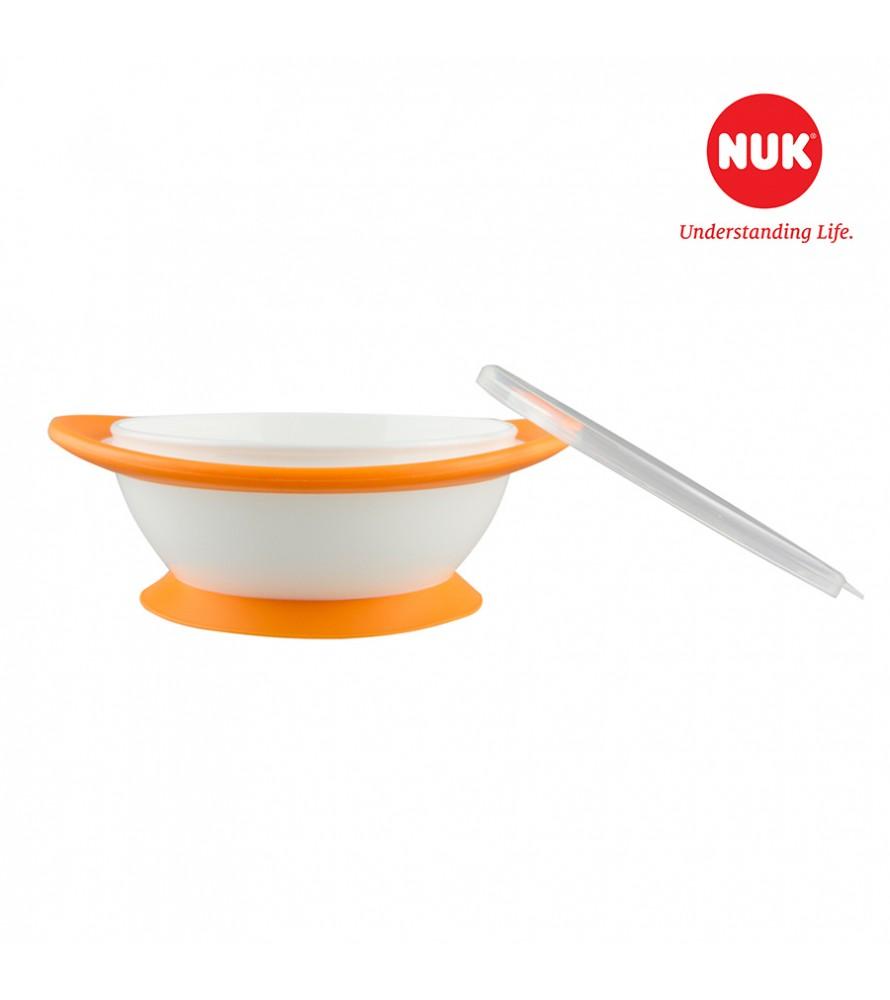 BỘ 2 BÁT ĂN NUK CHỐNG ĐỔ CÓ NẮP