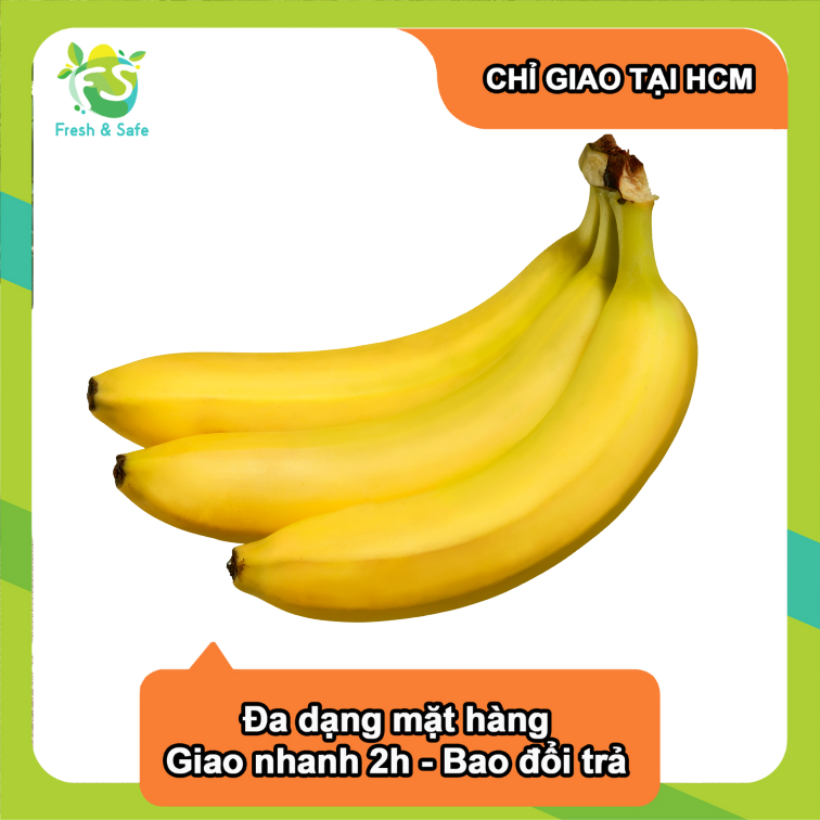 [Chỉ Giao HCM] Chuối Laba Đà Lạt - 1kg
