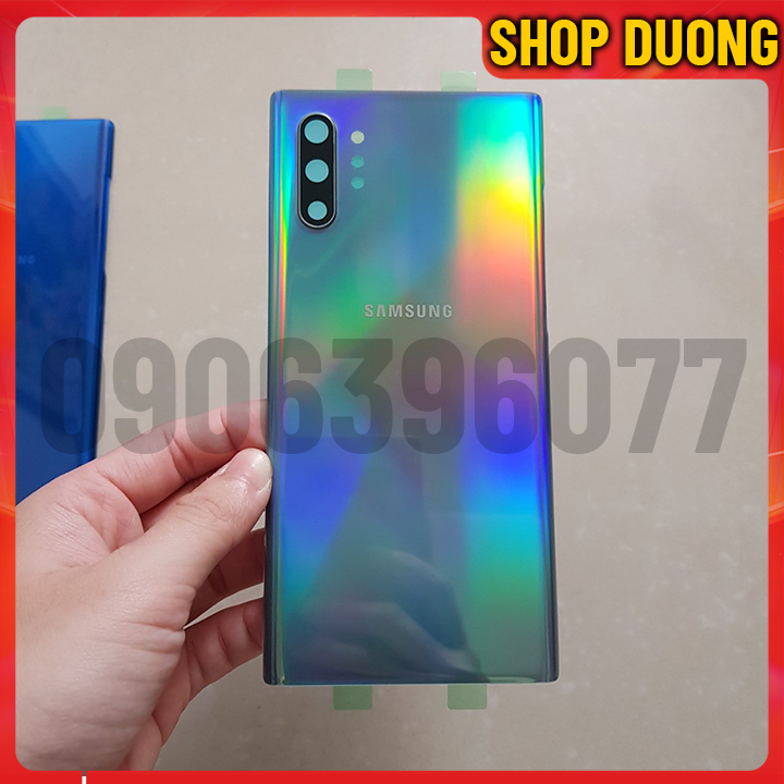 Vỏ nắp lưng Samsung Note 10+ Note 10 Plus Có Kính Camera và Keo dán hàng linh kiện - Shop Dương