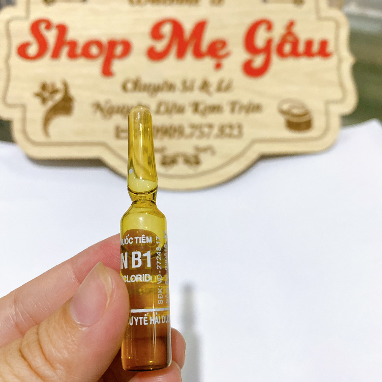 Lẻ 1 ống vitamin b1 trộn kem