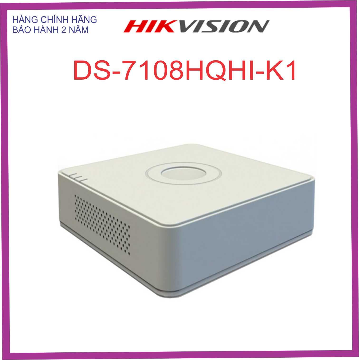ĐẦU GHI 8 KÊNH DS-7108HQHI-K1 (mã mới DS-7108HQHI-K1 (S))