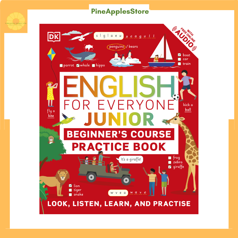 Sách English For Everyone Junior: Beginner's Course Book&Practice Book