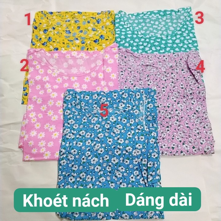 Váy Hoa Chất Lanh Lụa Mát, Nhiều Màu