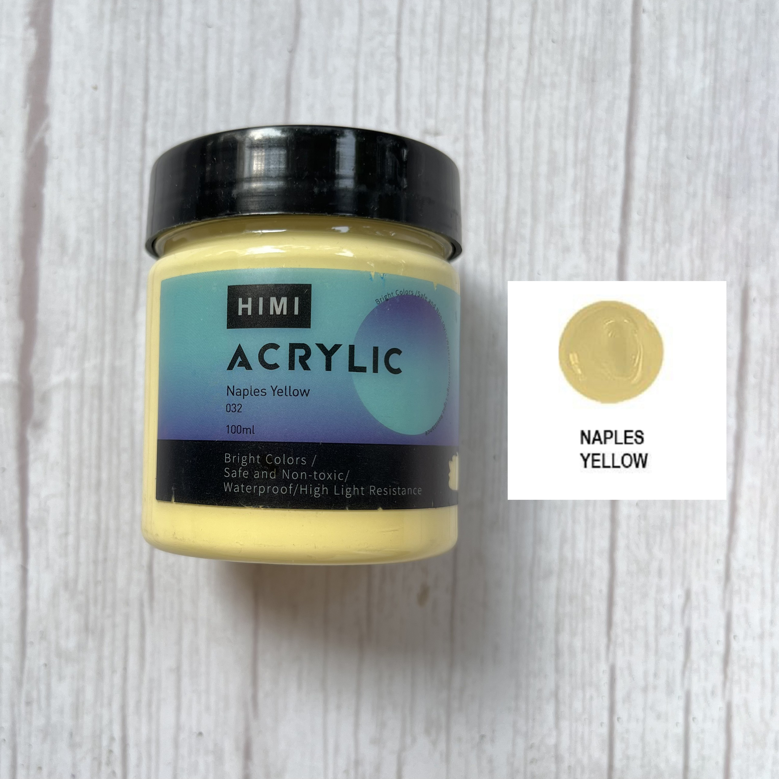 Màu acrylic himi miya - hũ 100ml