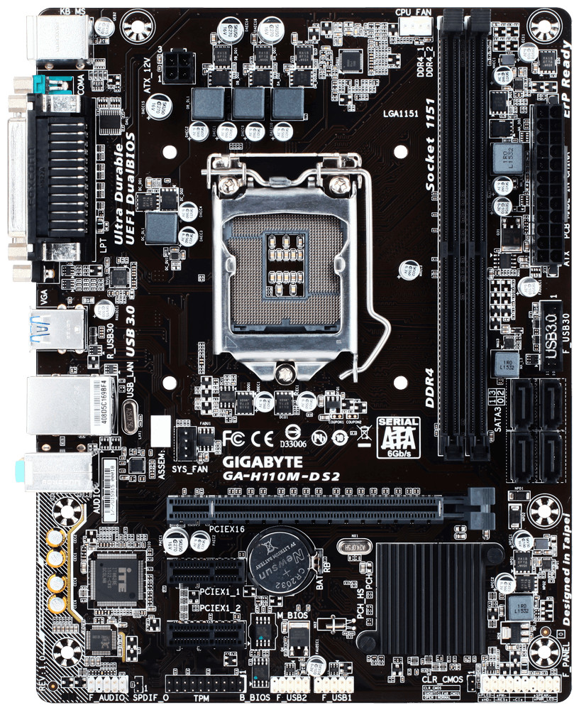 Mainboard Gigabyte/Asus H110M