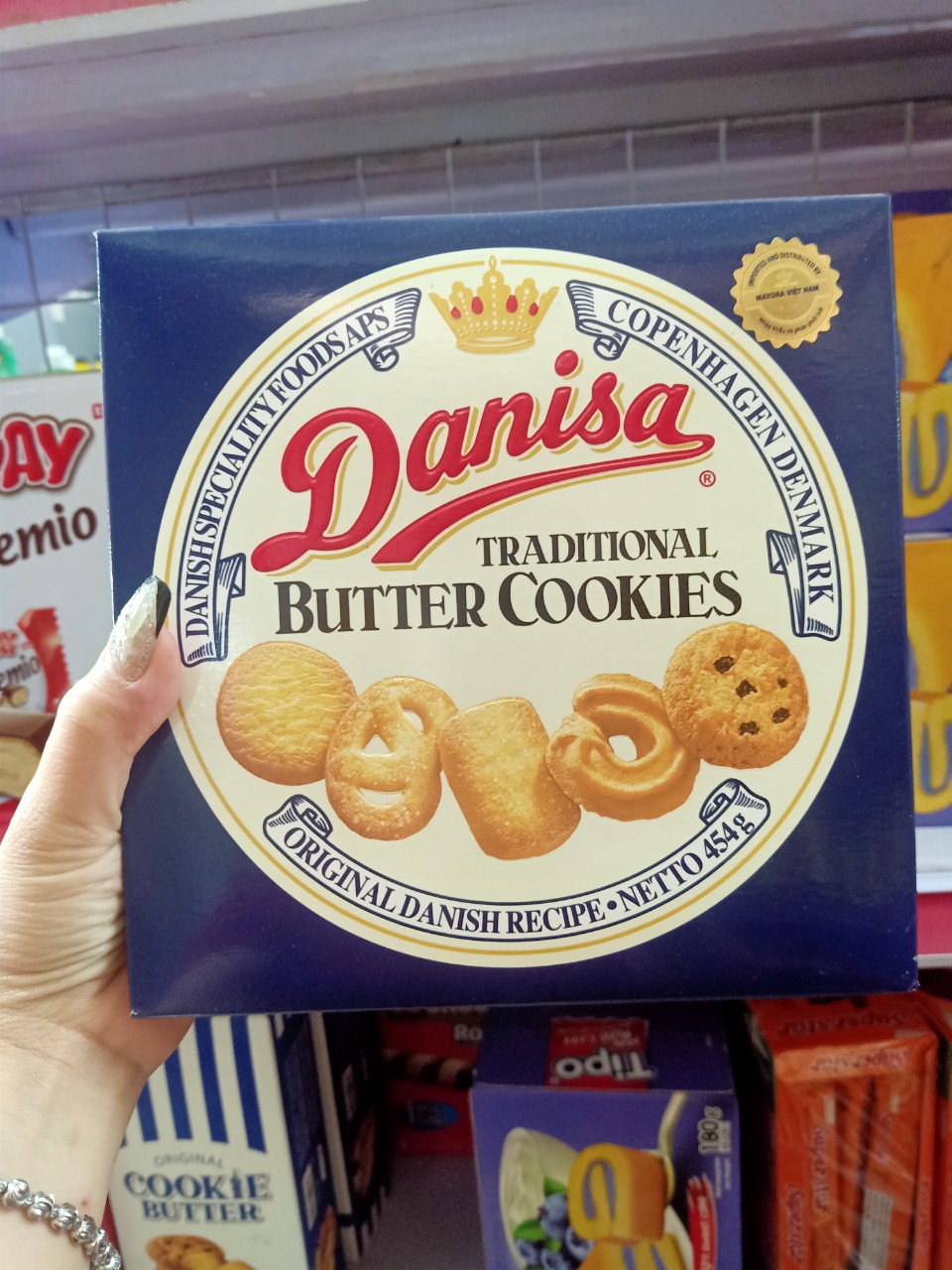 Bánh quy bơ Danisa hộp 454g