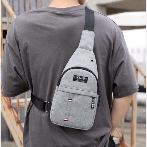 Túi Đeo Chéo Nam Hàn Quốc Vải Canvas cao cấp