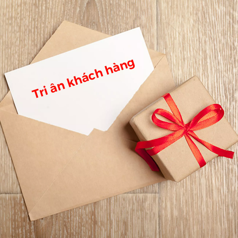 quà tặng trị giá 69k, tri ân khách hàng