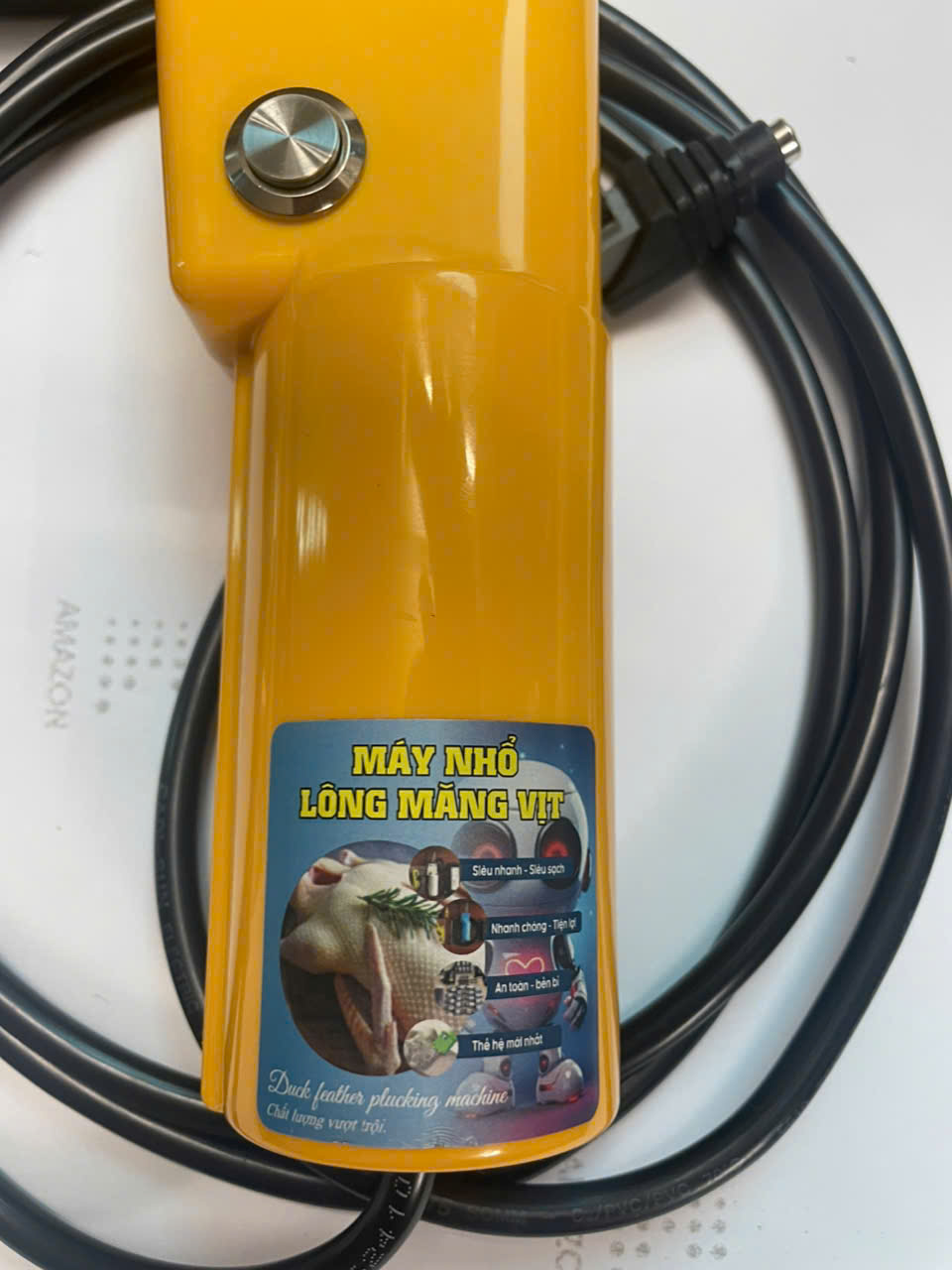 Máy nhổ lông măng vịt cầm tay
